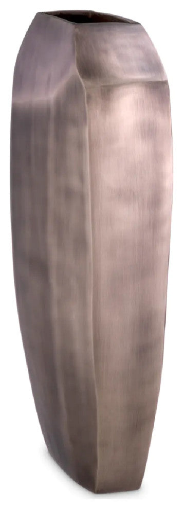 Matte Nickel Vase | Eichholtz Linos, Large
