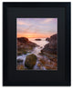 Michael Blanchette ''Channel to the Sun'' Art, Black Frame, Black Mat, 20x16