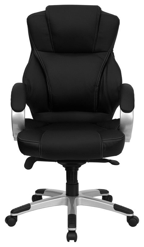 High Back Black LeatherSoft Executive Swivel Ergonomic Office Chair