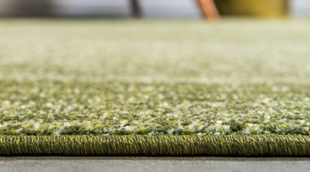 Unique Loom Light Green Del Mar Abigail 5' 0 x 8' 0 Area Rug