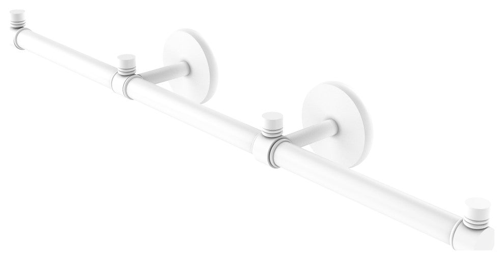 Prestige Skyline 3 Arm Guest Towel Holder, Matte White