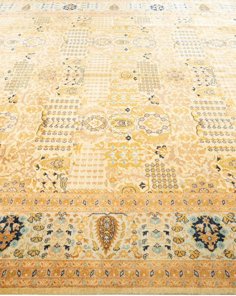 Mogul, One-of-a-Kind Hand-Knotted Area Rug Ivory, 8' 0" x 10' 4"
