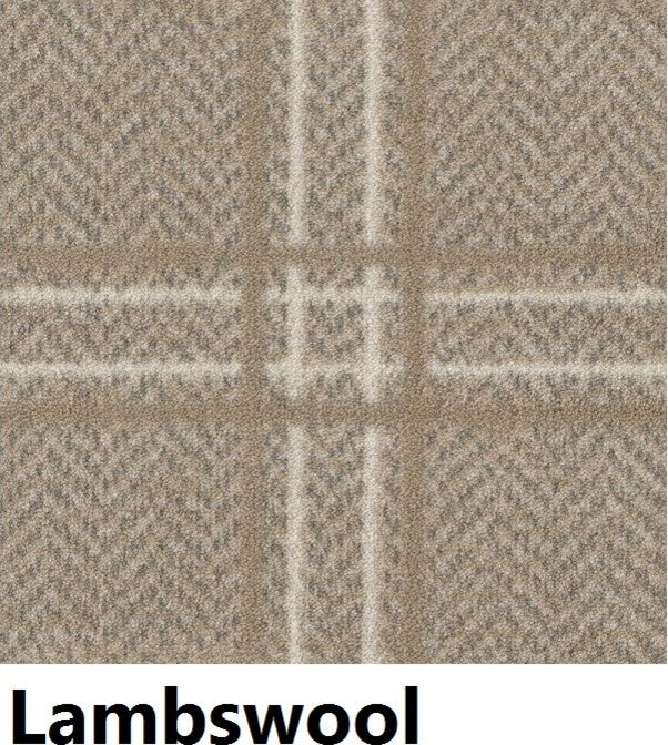 Lambswool Herrington Plaid Area Rug Milliken Tactesse Nylon,SQ 11'x11'