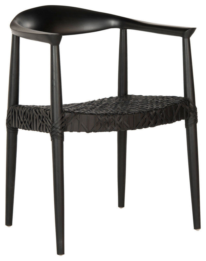 Redell Dining Arm Chair set of 2 Black