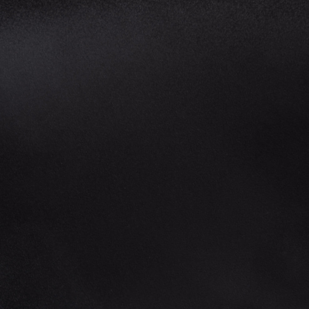 Galen Black Finish Plastic and Oak Brown Finish Wood 4-Piece Dining Chair Set