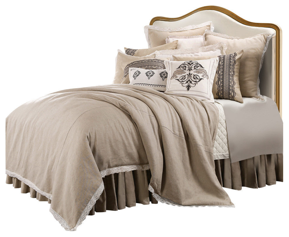 4-Piece Charlotte Comforter Set, Super King