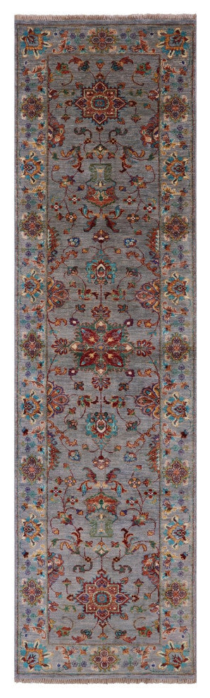 Runner Persian Tabriz Handmade Rug 2' 8" X 9' 10" - Q12628