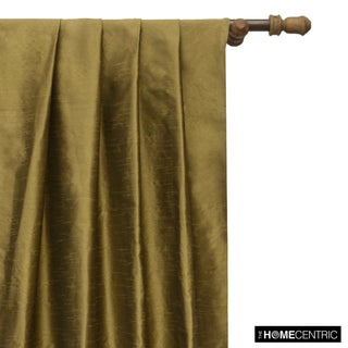 Antique Gold Art Silk Fabric By The Yard, 2 Yards For Curtain, Dress Wholesale