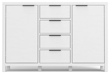 Hollander Solid Wood Sideboard Buffet, White