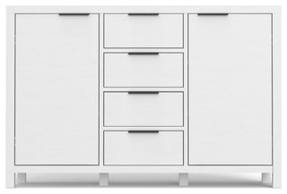 Hollander Solid Wood Sideboard Buffet, White