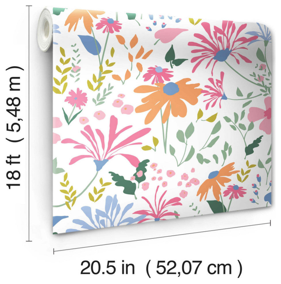 Bella Garden Peel and Stick Wallpaper