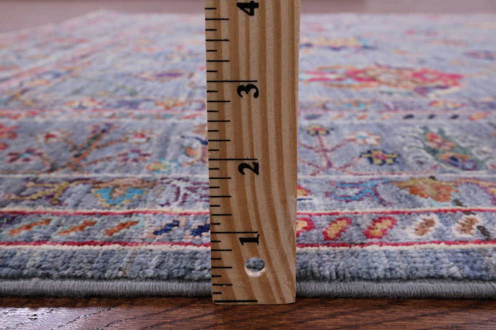 Persian Tabriz Hand-Knotted Wool Rug 5' 1" X 6' 4" Q9801