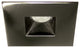LEDme Miniature Square Recessed Task-Light 3000K Soft White, Gunmetal