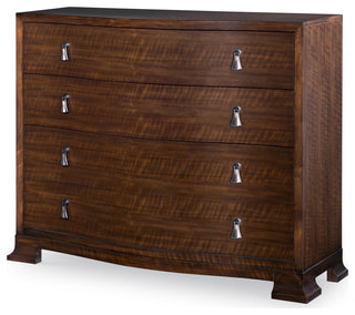 Frasier Serpentine Master Chest, Brunette