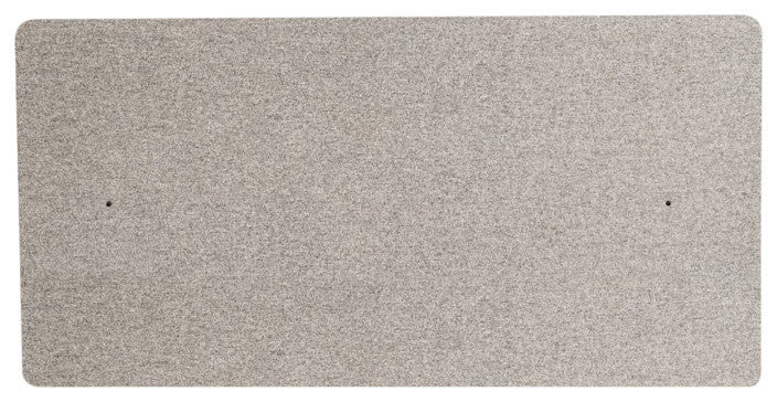 Reclaim Desktop Privacy Panel, Misty Gray, 48"x24"