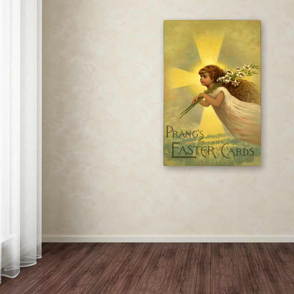 Vintage Apple Collection 'Easter Cards' Canvas Art, 22x32