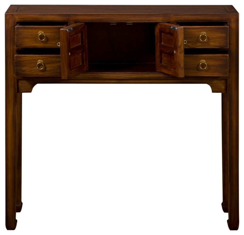 Elmwood Console Table, Walnut