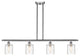 Innovations 516-4I-SN-G1113-LED 4-Light Island Light, Brushed Satin Nickel