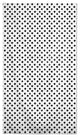 Black Crosses 58 x 102 Outdoor Tablecloth