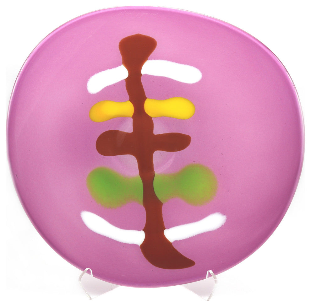 Impression Mauve Centerpiece Plate