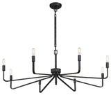 Salem 8-Light Forged Iron Chandelier