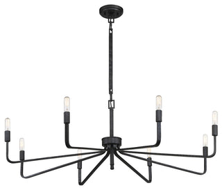 Salem 8-Light Forged Iron Chandelier
