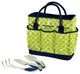 Gardening Tote With Tools, Trellis Green