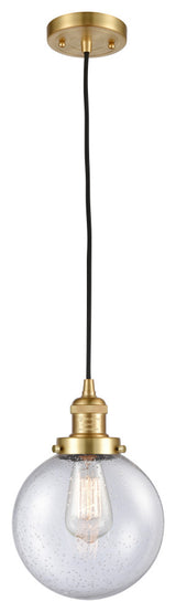 Beacon Mini Pendant, Satin Gold, Seedy