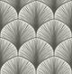 Dusk Grey Frond Wallpaper