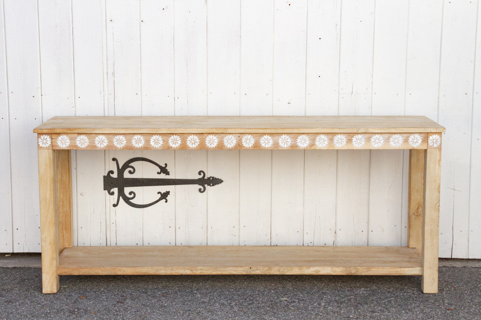 Reclaimed Wood Ming Style Altar Table