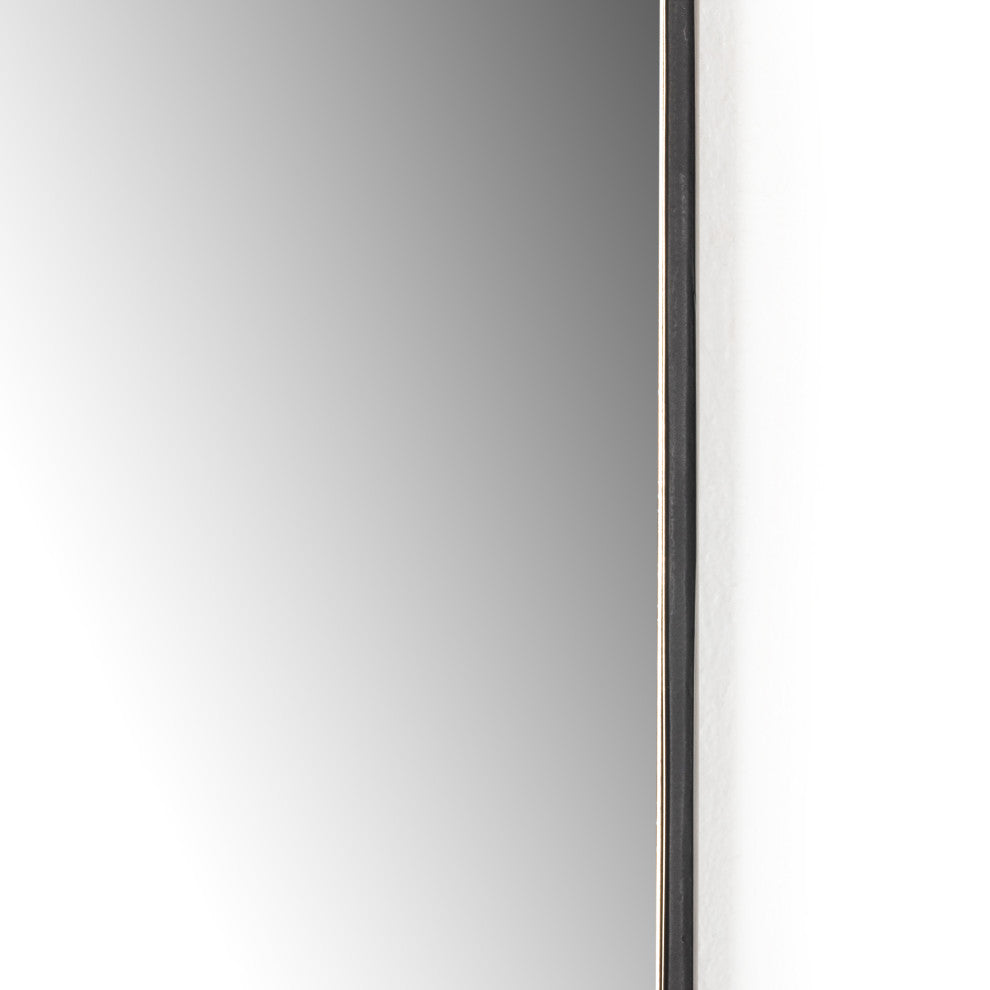 Jacques Small Mirror-Gunmetal