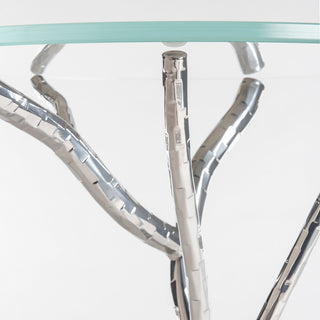 Brindille Accent Table, Sterling Finish