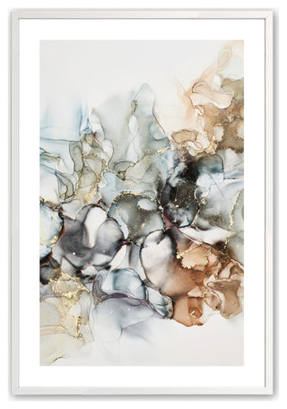 Opaque White 12" x 16" Radiance & Contrast l Framed Print