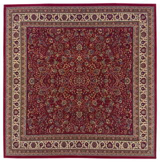 Oriental Weavers Ariana Collection Red/Ivory Oriental Indoor Area Rug 8' SQR