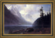 Albert Bierstadt Lake Louise Framed Premium Canvas Print, 18"x27"