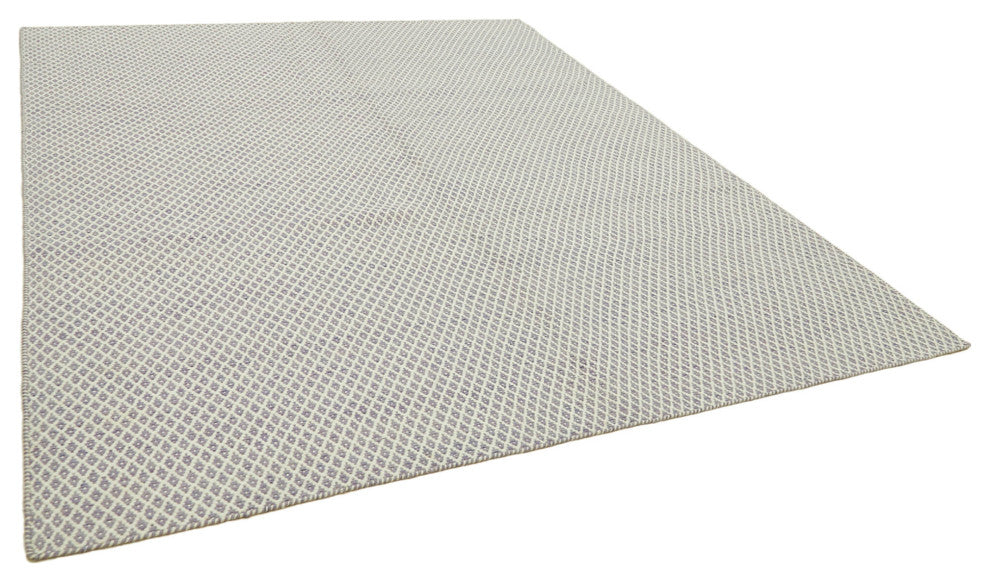 Rug N Carpet - Hand-knotted Modern Design 8' 1'' x 10' 0'' Flatweave Kilim Rug
