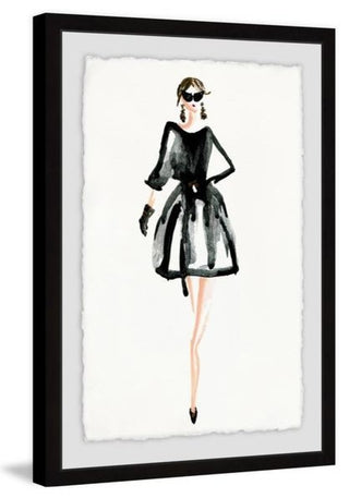 "La Moda" Framed Painting Print, 12"x18"