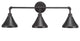 Bath Bar, 7" Dark Granite Metal Shade