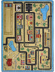 Kid Essentials Rug, Tiny Town, Sandstone, 5'4"x7'8"