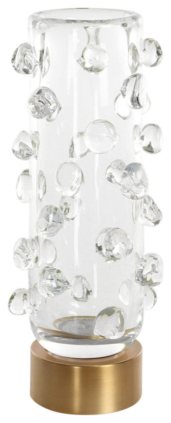 Uttermost Aura Clear Glass Vase