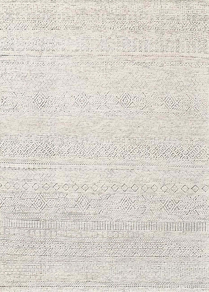 Ahgly Company Indoor Rectangle Mid-Century Modern Area Rugs, 7' x 10'
