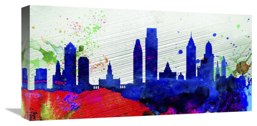 "Philadelphia City Skyline" Fine Art Print