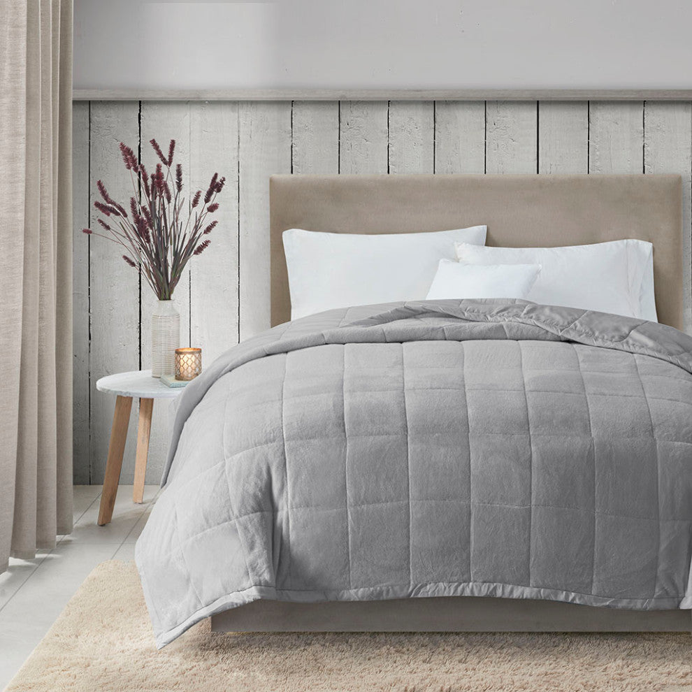 Madison Park Coleman Reversible Down Alternative Bedding Blanket