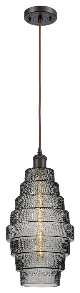 Innovations 516-1P-OB-G673-8-LED 1-Light Mini Pendant, Oil Rubbed Bronze