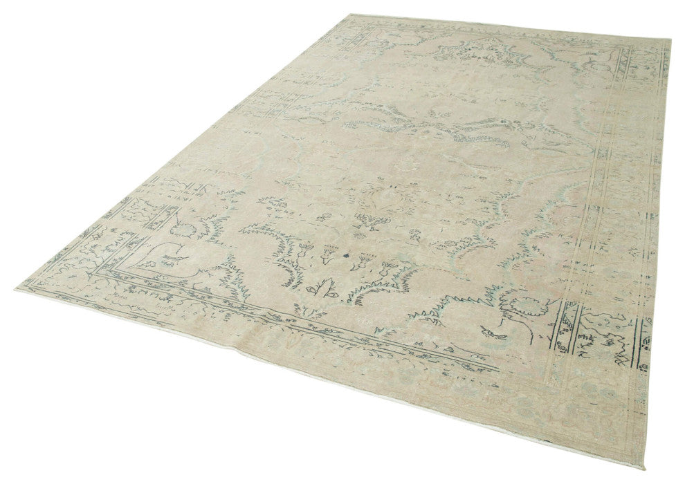 Rug N Carpet - Handwoven Anatolian 6' 3'' x 9' 4'' Antique Area Rug