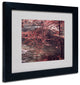 'Autumn Serenade' Matted Framed Canvas Art by Philippe Sainte-Laudy