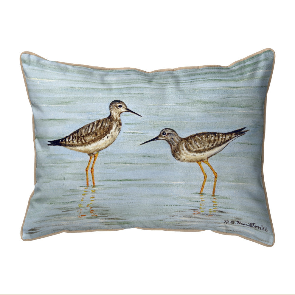 Yellow Legs Large Indoor/Outdoor Pillow 16x20