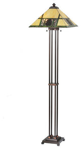 63 High Pinecone Ridge Floor Lamp