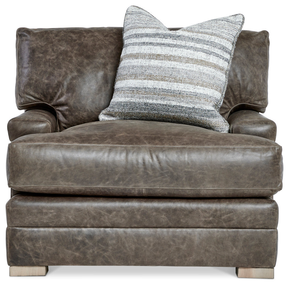 Bernhardt Burnham Leather Chair