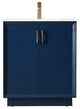 30" SIngle Bathroom Vanity, Blue